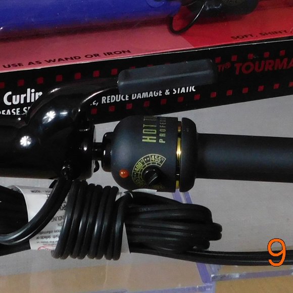 HOT TOOLS PRO CERAMIC 1 1/4" SALON CURLING IRON - Picture 9 of 10